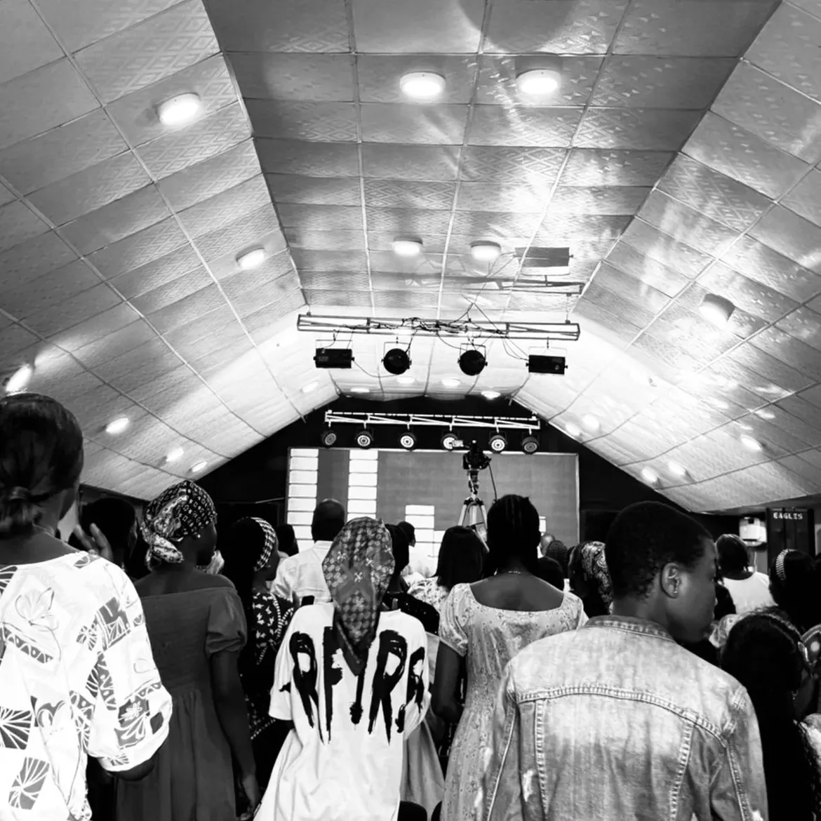 The EDSA congregation gathered together for worship.